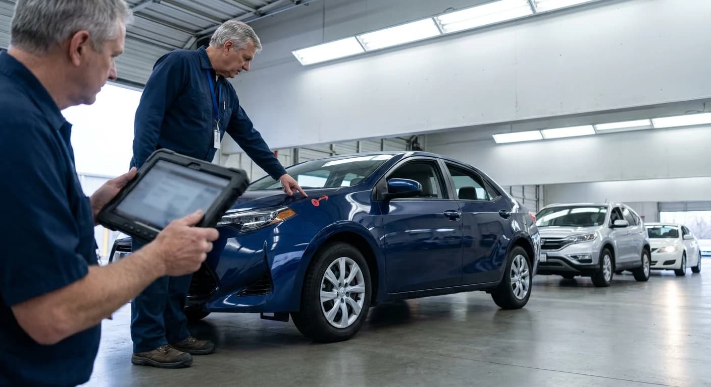 Logisoft damage carry-forward across inspections