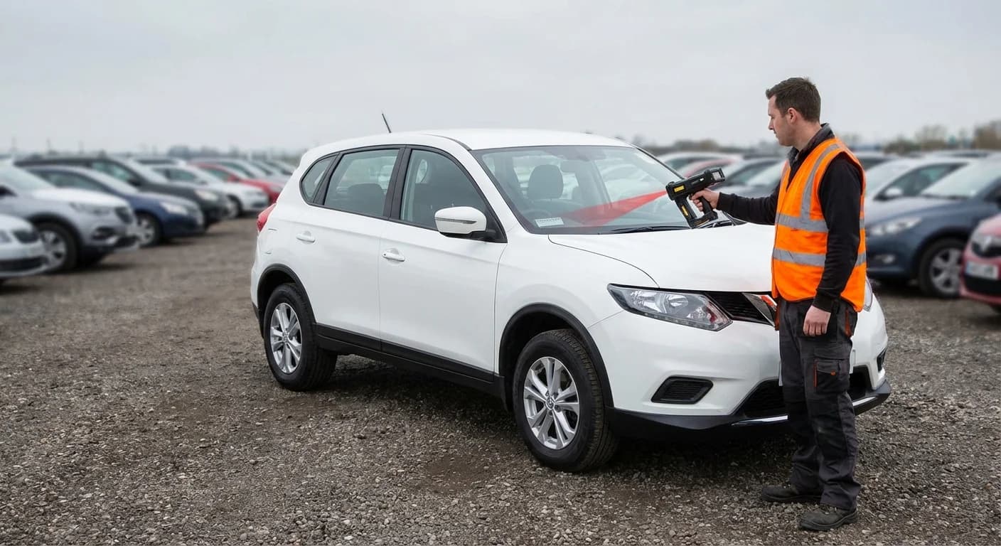 Logisoft mobile PDI app for yard inspections