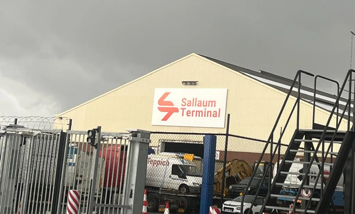 Sallaum Terminal entrance at the Port of Antwerp